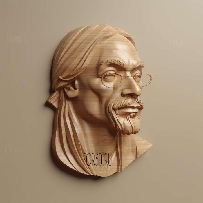 snoop dogg 2 stl model for CNC